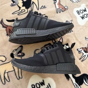 adidas Kids Black Low-Profile NMD Runners